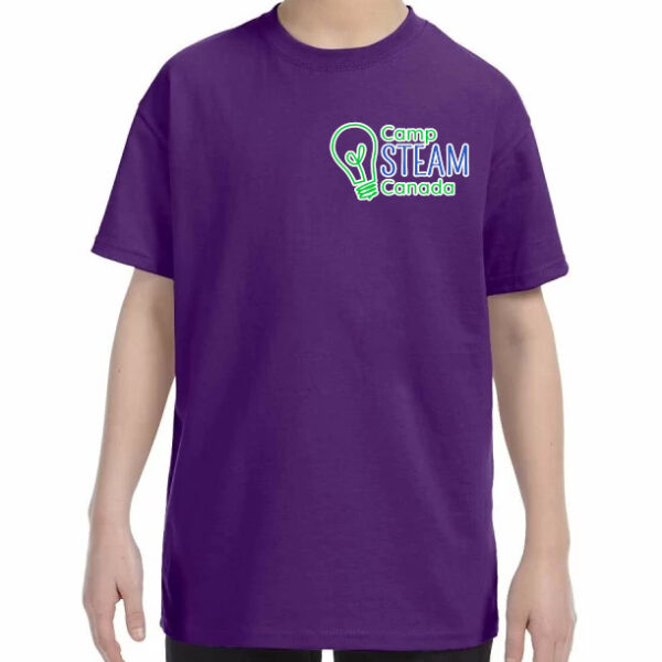 Camp STEAM Purple T-Shirt